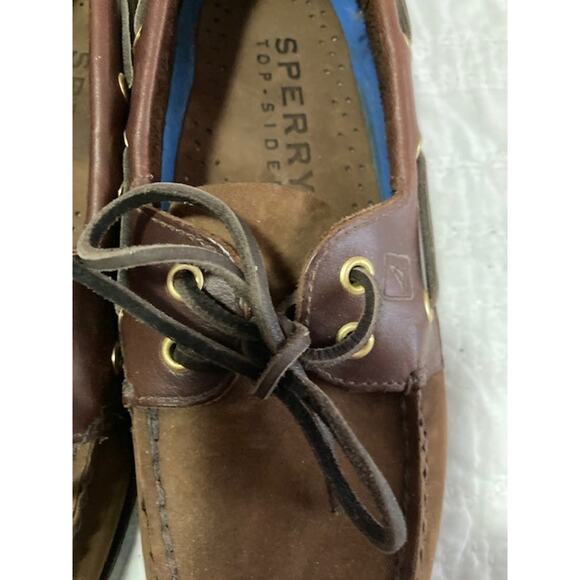 Sperry Top‑Sider Men’s 8M Brown Leather Casual Boating Shoes main image 9